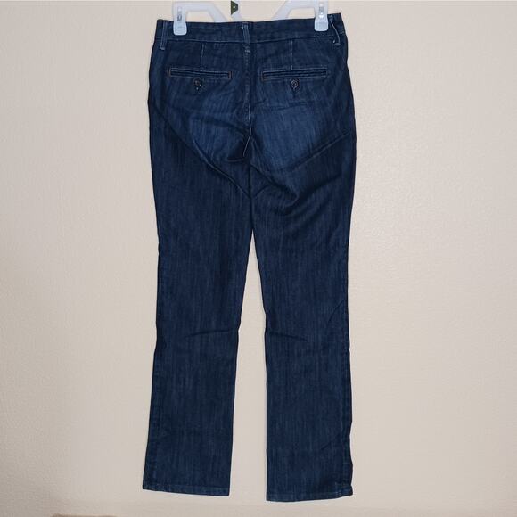 Gap 1969 Jeans Womens Junior Size 1 Blue Trouser Limited Edition Dark Wash Denim - Picture 5 of 11